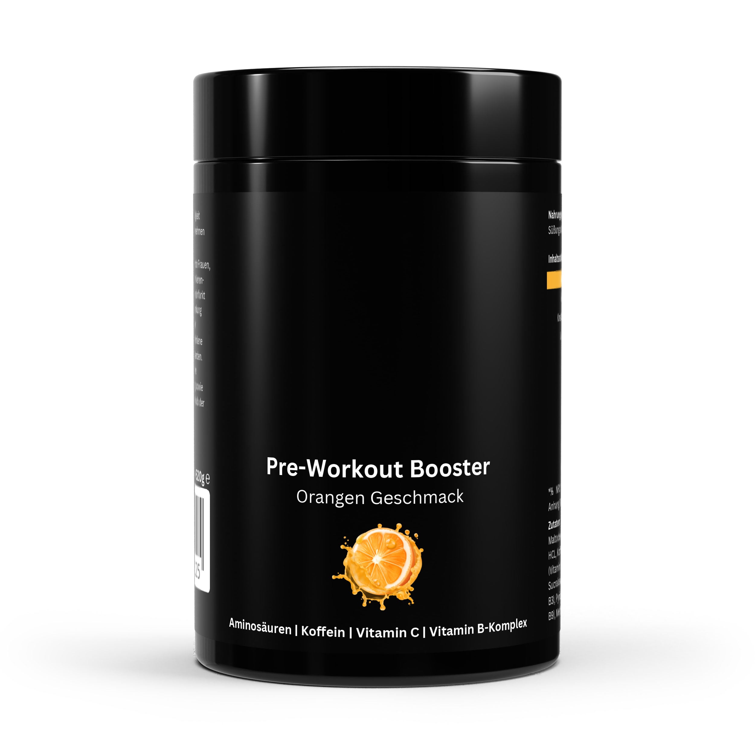 Pre-entrenamiento Booster Naranja - 520g