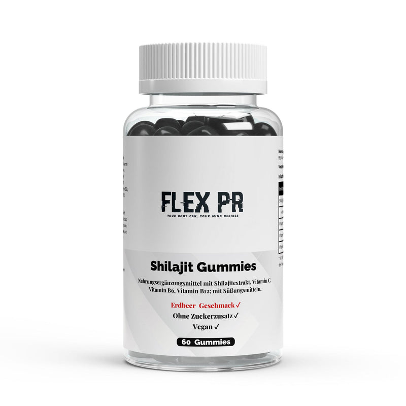 Gomitas Shilajit + Vitamina C, B6, B12 - 60 uds.