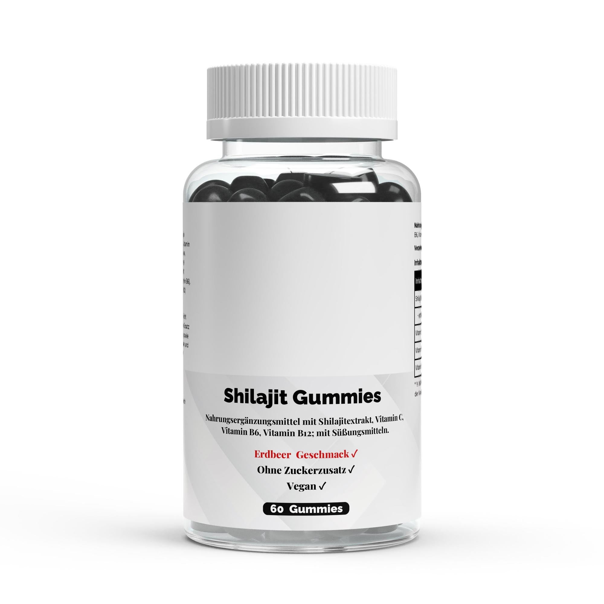 Gomitas Shilajit + Vitamina C, B6, B12 - 60 uds.