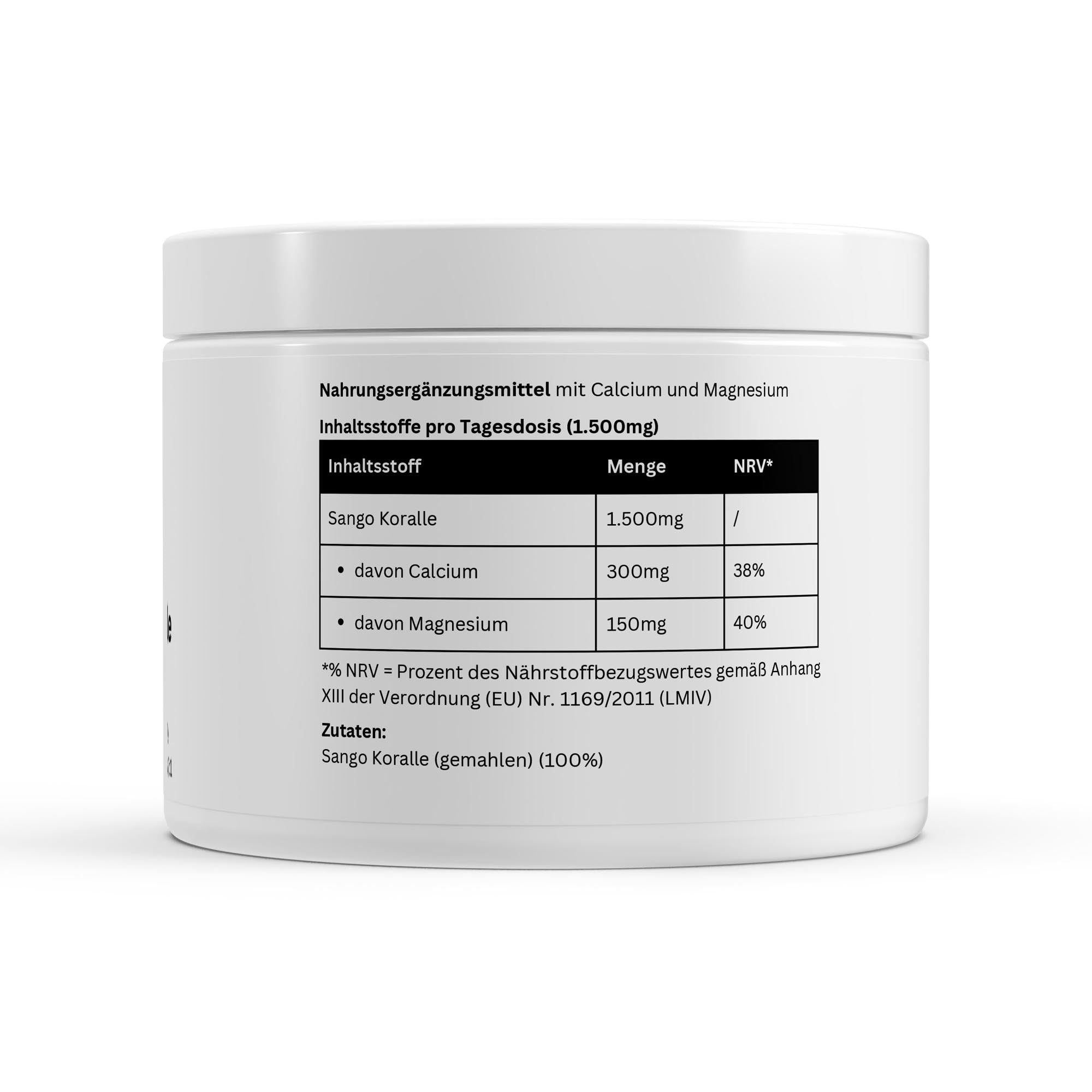 Polvo de coral marino Sango - 250 g