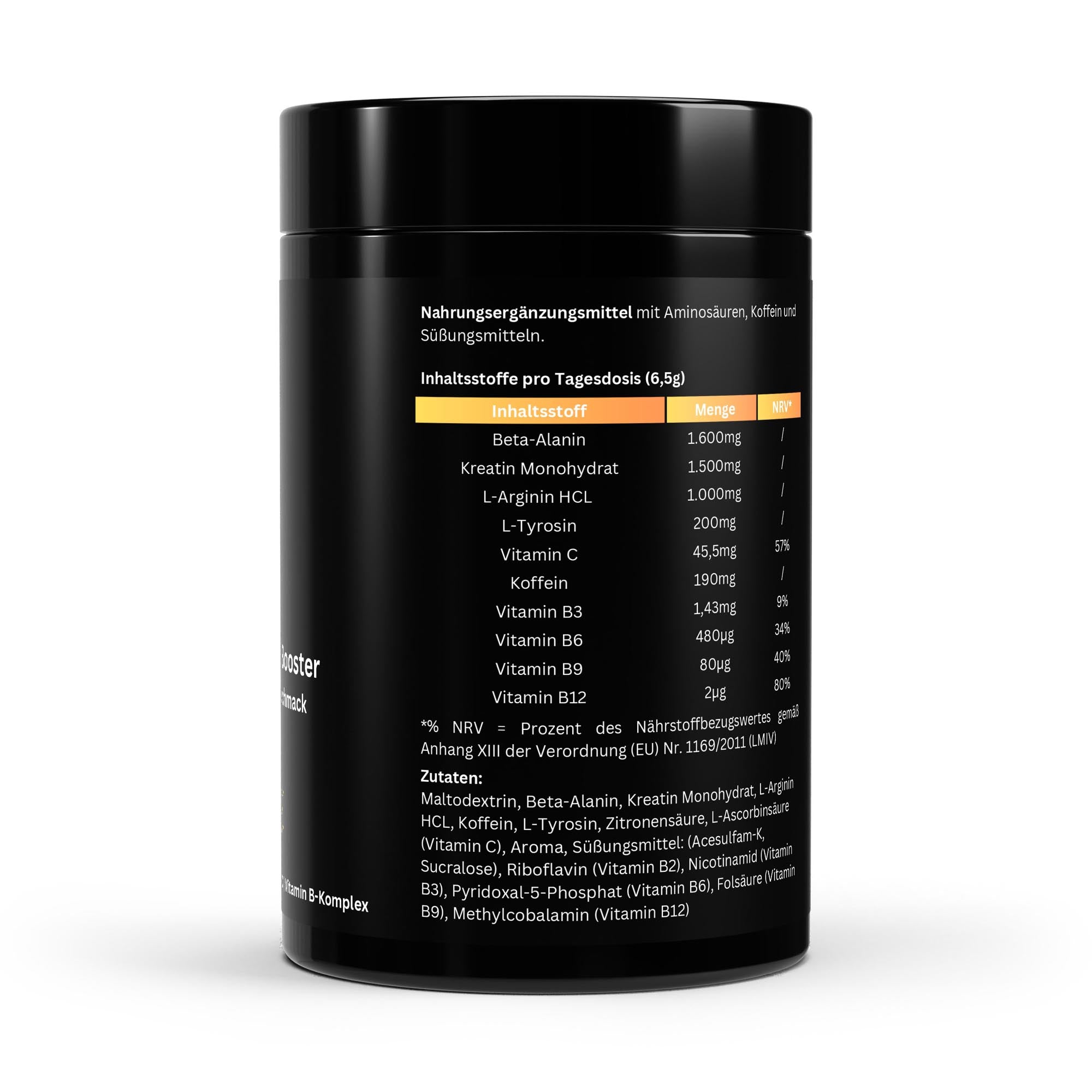 Booster Pre-Entreno Tutti Frutti - 520g