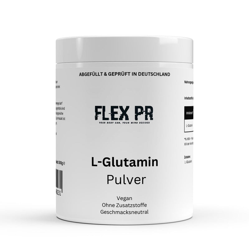 L-glutamina en polvo - 500 g