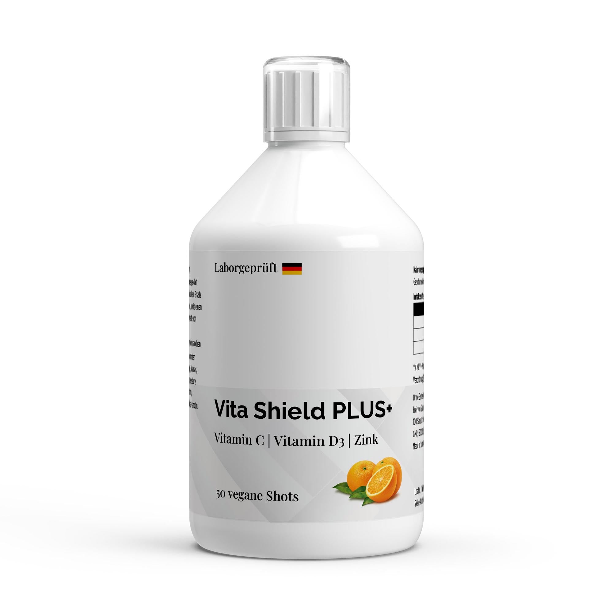 Vita Shield PLUS+ Shots - Naranja fresca - 500 ml
