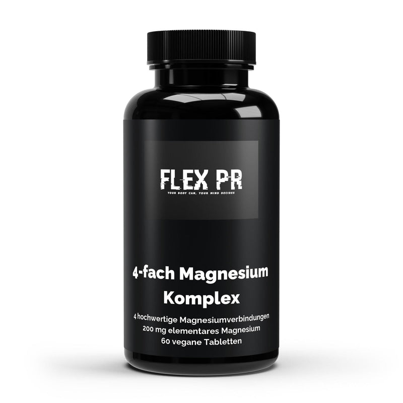 Magnesium 4-fold complex - 60 vegan tablets