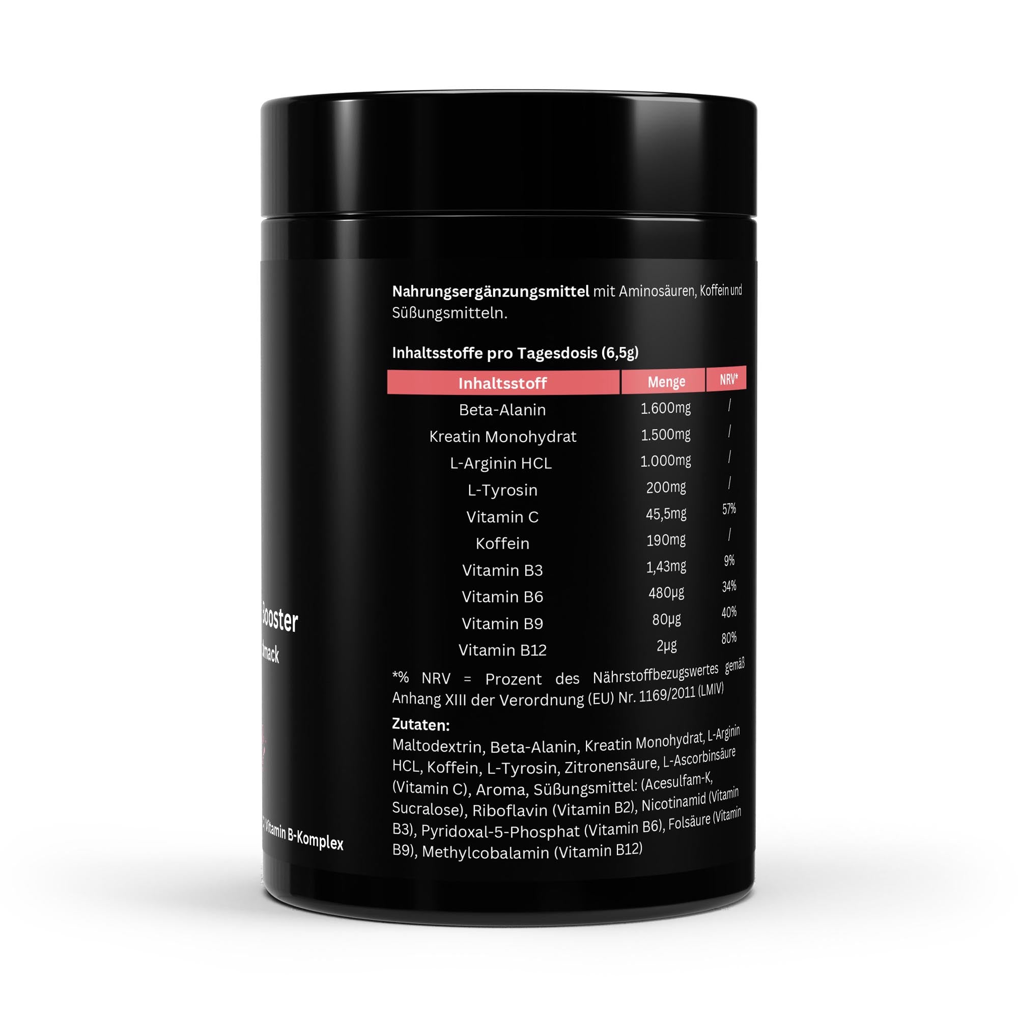 Refuerzo Pre-Entrenamiento Himbeere - 520g