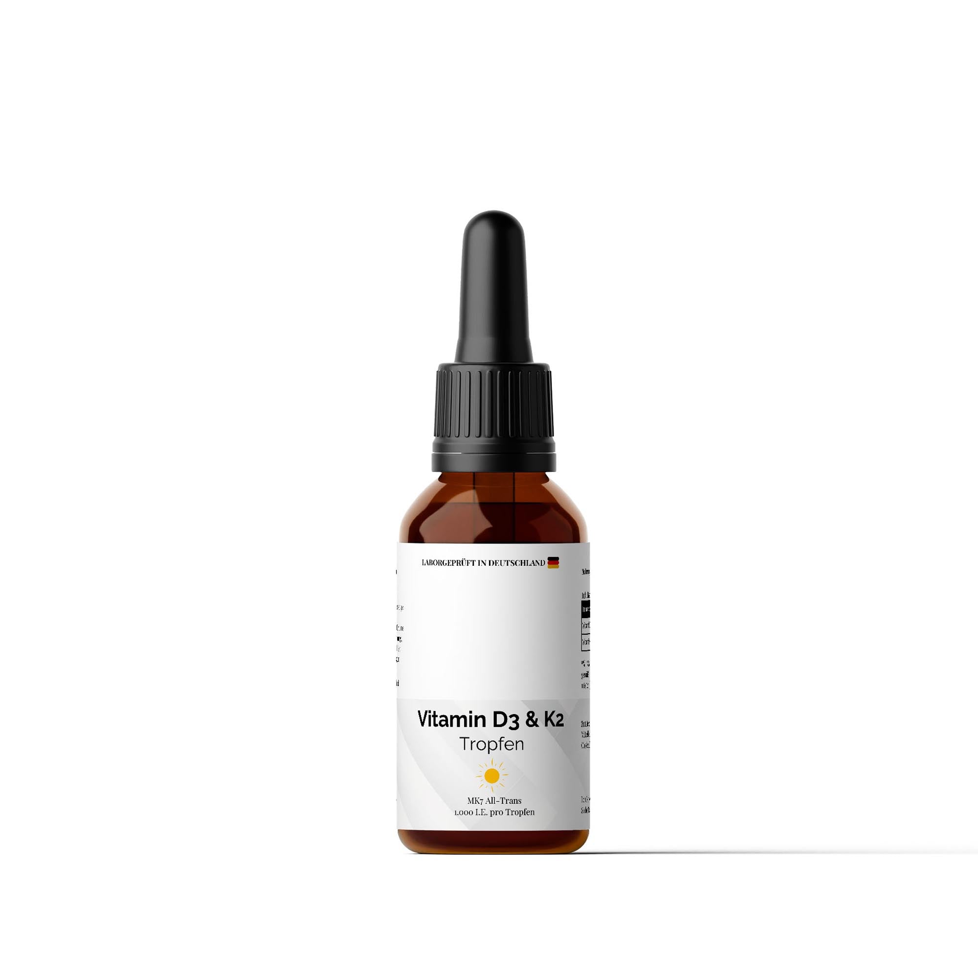 Vitamina D3 + K2 - 1.700 gotas (1.000 UI) - 50 ml